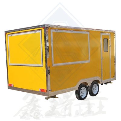 Προσαρμοσμένο Voltage Mobile Hotdog Cart τροφικό τροχόσπιτο τροφικό σταθμό για ξενοδοχεία