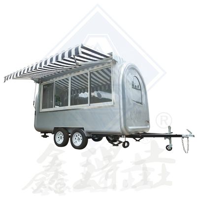 Προσαρμοσμένο Voltage Mobile Hotdog Cart τροφικό τροχόσπιτο τροφικό σταθμό για ξενοδοχεία