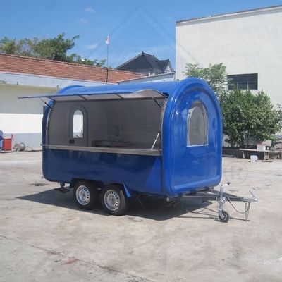 Τροχόσπιτο τροφίμων για εξωτερική λιανική πώληση και τροχόσπιτο κινητής κουζίνας