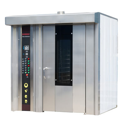 220V/380V Κατάλληλο αρτοποιείο ημιαυτόματο 16 32 64 δίσκοι περιστρεφόμενος φούρνος για γαλλικό ψωμί