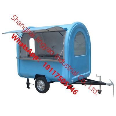 2300*1650*2450mm JY-BT400 Carritos de Comida Hot Dog Cart Tornado Potato Food Cart (Καρτέκι τροφίμων με ζεστό σκυλί)