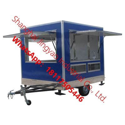 2300*1650*2450mm JY-BT400 Carritos de Comida Hot Dog Cart Tornado Potato Food Cart (Καρτέκι τροφίμων με ζεστό σκυλί)