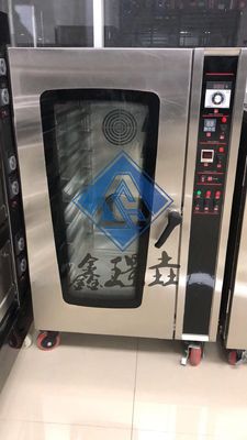 Καυτό αέρα Κονβέκτης Φούρνος ψήσιμο 8 δίσκοι κονβέκτης ηλεκτρική ενέργεια ηλεκτρική