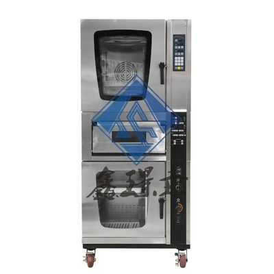 Καυτό αέρα Κονβέκτης Φούρνος ψήσιμο 8 δίσκοι κονβέκτης ηλεκτρική ενέργεια ηλεκτρική