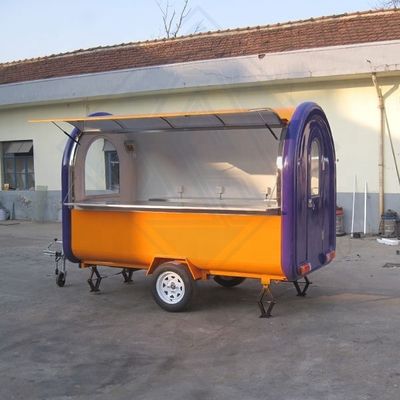 Το Hot Dog Barbecue Mobile Food Cart με πλήρη κουζίνα και online υποστήριξη