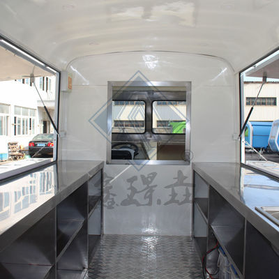 Προσαρμοσμένο χρώμα εμπορικό διπλό άξονα παγωτό σνακ ποτά πλήρως εξοπλισμένο φορτηγό τροφίμων