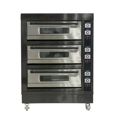 Ηλεκτρικός φούρνος 2 κατάστρωμα 2 δίσκος Ιδανικός για εργοστάσια επεξεργασίας λαχανικών