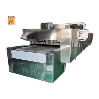 10m Βιομηχανικό τούνελ Φούρνο για βουτυρόγαλα σκληρά μπισκότα μπισκότα Ηλεκτρική πηγή ενέργειας