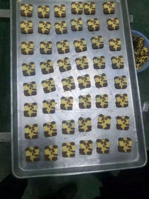 Δύο χρώματα Baguette ψωμί τούνελ φούρνο με καλαμπόκι πρώτης ύλης και έλεγχο PLC