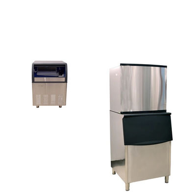 Εμπορική μηχανή για την παρασκευή πάγου 1 τόνος με 562*830*1560 mm Μέγεθος