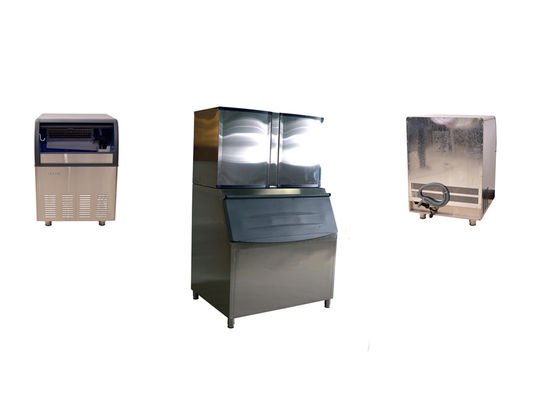 Εμπορική μηχανή για την παρασκευή πάγου 1 τόνος με 562*830*1560 mm Μέγεθος