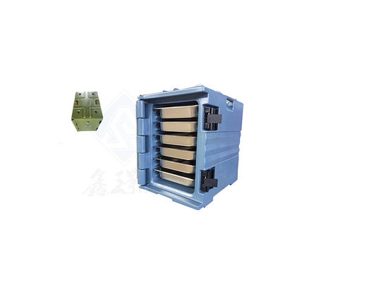 Απομονωμένο κουτί διανομής τροφίμων από προσαρμοσμένο χρώμα και σταθερή θερμοκρασία για τα τρόφιμα