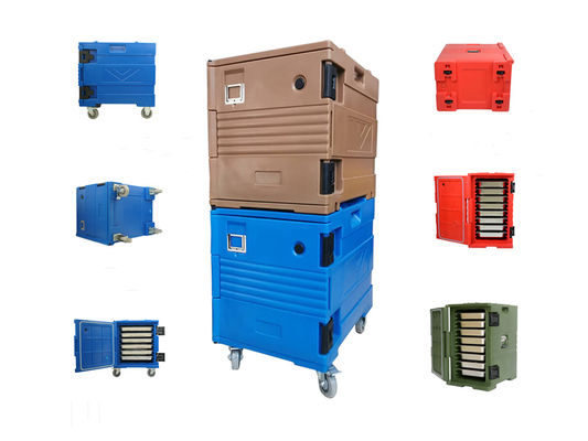 Απομονωμένο κουτί διανομής τροφίμων από προσαρμοσμένο χρώμα και σταθερή θερμοκρασία για τα τρόφιμα