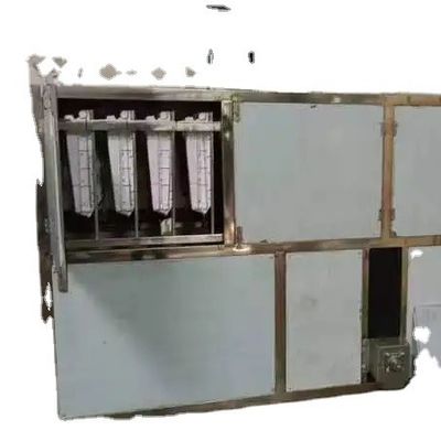 Υψηλής παραγωγικότητας βιομηχανική μηχανή ψύξης με αέρα για την κατασκευή πάγου 22x22x22mm/28x28x22mm