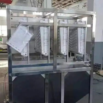 Υψηλής παραγωγικότητας βιομηχανική μηχανή ψύξης με αέρα για την κατασκευή πάγου 22x22x22mm/28x28x22mm