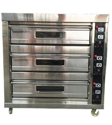 Βιομηχανικός φούρνος αερίου υψηλής παραγωγικότητας για τη μαγειρική ψωμιού και πίτσας σε ξενοδοχεία