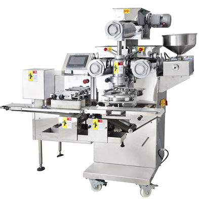 Εργασιακή ικανότητα 20-135pcs/min SS304 Mochi Ice Cream PLC Control Encrusting Machine