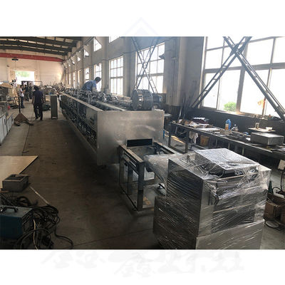 Φούρνος ηλεκτρικής σήραγγας αερίου για ψωμί και πίτσα 12 τμήματα Περιοχή θερμοκρασίας 0-300C