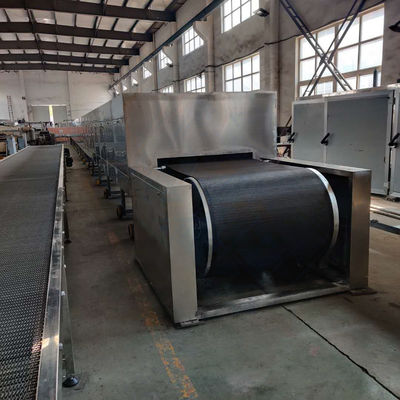 Φούρνος ηλεκτρικής σήραγγας αερίου για ψωμί και πίτσα 12 τμήματα Περιοχή θερμοκρασίας 0-300C