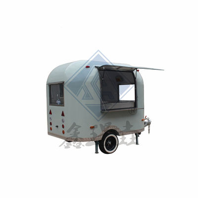 1000 KG προσαρμοσμένο χρώμα κινητό φορτηγό τροφίμων με σχεδιασμό μονο/διπλό άξονα