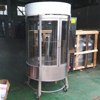 Ηλεκτρική και αέριο φούρνο μηχανή περιστροφικό κοτόπουλο Grill εξοπλισμό