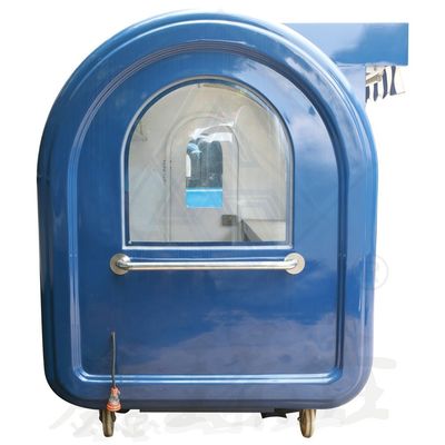 Προσαρμοσμένο εξοπλισμό μαγειρικής 3.5M Μοναδικός / Διπλός άξονας κινητό φορτηγό τροφίμων με κάλυψη