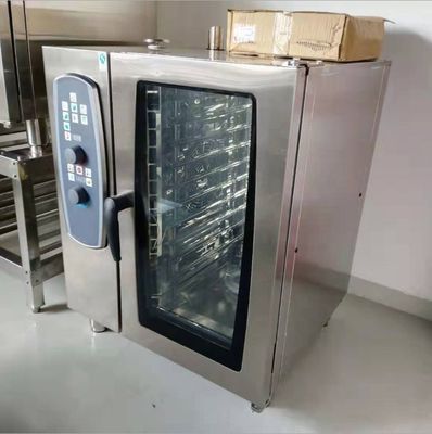 Πολυλειτουργικός ηλεκτρικός φούρνος ατμού 6 στρωμάτων από ανοξείδωτο χάλυβα 9000/10000/11000
