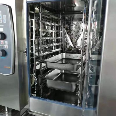 Πολυλειτουργικός ηλεκτρικός φούρνος ατμού 6 στρωμάτων από ανοξείδωτο χάλυβα 9000/10000/11000