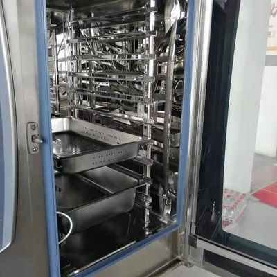 Πολυλειτουργικός ηλεκτρικός φούρνος ατμού 6 στρωμάτων από ανοξείδωτο χάλυβα 9000/10000/11000