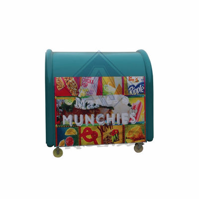 Βιομηχανικό τροφοδοτικό φορτηγό στρογγυλού/τετράγωνου μοντέλου με μονό/διπλό άξονα και προσαρμοσμένο σχεδιασμό