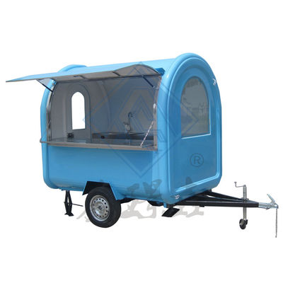 Προσαρμοσμένο βιομηχανικό στρογγυλό / τετραγωνικό μοντέλο κινητού φορτηγού τροφίμων με 3M μονό / διπλό άξονα