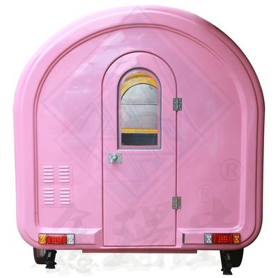 Προσαρμοσμένο βιομηχανικό στρογγυλό μοντέλο τετραγωνικό κινητό φορτηγό τροφίμων για εξωτερική οδική πώληση