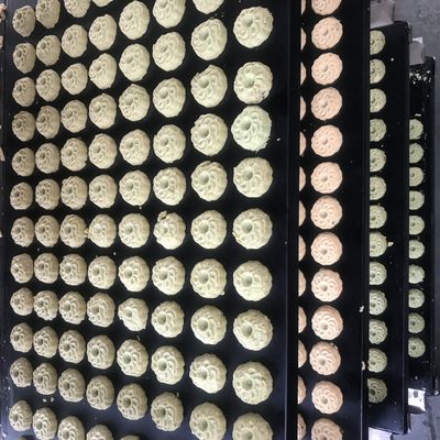 Μηχανή μαλακών μπισκότων Ημι αυτόματη μηχανή παρασκευής μπισκότων με παραγωγή 3kw