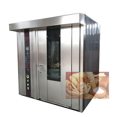 32 δίσκοι Ροταριακό αέριο Βιομηχανικό ψήσιμο Αυτοματοποιημένο φούρνο για ηλεκτρικά μπισκότα