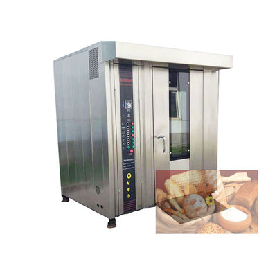 Φούρνο ψήσιμο ψωμιού 32 Ροταριακό βιομηχανικό ηλεκτρικό μπισκότο κέικ ψωμί φούρνο ψήσιμο πλήρως αυτόματο