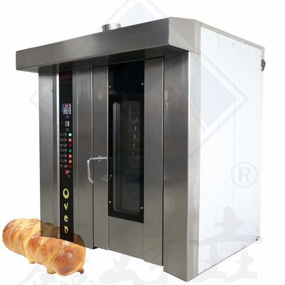 1800*2000*2200mm Μέγεθος Ηλεκτρικό μπισκότο κέικ ψωμί περιστρεφόμενο αέριο βιομηχανικό φούρνο αρτοποιίας