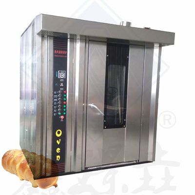 1800*2000*2200mm Μέγεθος Ηλεκτρικό μπισκότο κέικ ψωμί περιστρεφόμενο αέριο βιομηχανικό φούρνο αρτοποιίας