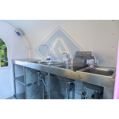 500 κινητό προσαρμοσμένο βιομηχανικό με κάλυψη στρογγυλό μοντέλο κινητό φορτηγό τροφίμων από αλεύρι