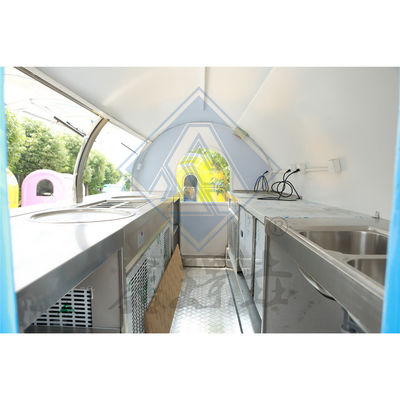 500 κινητό προσαρμοσμένο βιομηχανικό με κάλυψη στρογγυλό μοντέλο κινητό φορτηγό τροφίμων από αλεύρι