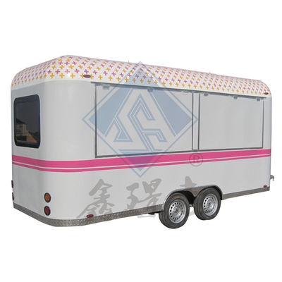 Προσαρμοσμένο στρογγυλό μοντέλο 600 κινητό φορτηγό τροφίμων με μονό/διπλό άξονα και σχεδιασμό