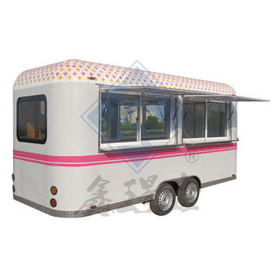 Προσαρμοσμένο στρογγυλό μοντέλο 600 κινητό φορτηγό τροφίμων με μονό/διπλό άξονα και σχεδιασμό