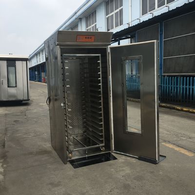 Ψυγείο ζύμωσης 16 δίσκοι ράφι τροχόσπιτο Retarder Proofer ντουλάπι για καρύδια Επισιτιστικό κατάστημα