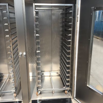 Ψυγείο ζύμωσης 16 δίσκοι ράφι τροχόσπιτο Retarder Proofer ντουλάπι για καρύδια Επισιτιστικό κατάστημα