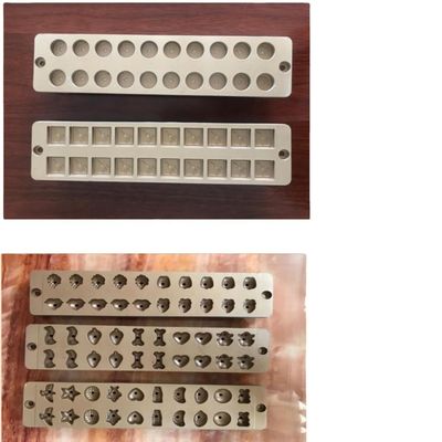 Αυτοματοποιημένη γραμμή παραγωγής ζαχαρωτών από ανοξείδωτο χάλυβα για διχρωματικά λουλούδια