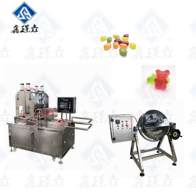 Αυτοματοποιημένη γραμμή παραγωγής ζαχαρωτών από ανοξείδωτο χάλυβα για διχρωματικά λουλούδια