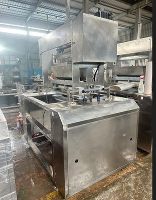8000x2100x2100mm Μικρή αυτόματη μηχανή σκληρών γλυκών για την παρασκευή ζαχαροκάλαμων