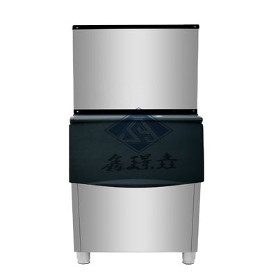 350P 159kg/ημέρα Βιομηχανική αυτόματη μηχανή κατασκευής παγωτού με ψύξη με νερό