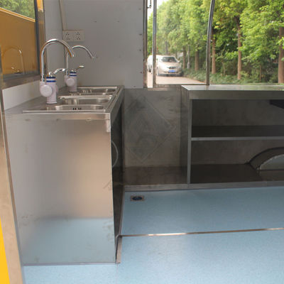 Εταιρεία πουλάει σνακ λειτουργία κινητό δρόμο καφέ χυμός τηγανίτες καρότσι τροφίμων κινητό φορτηγό τροφίμων