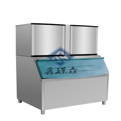 Εύκολη στη λειτουργία 1200P 544kg/ημέρα Μηχανή κατασκευής παγωτού για βιομηχανική ψύξη