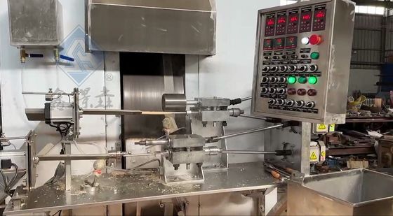 Υψηλή παραγωγικότητα Εύκολη λειτουργία Μπισκότα αλεύρι σιταριού Μηχανή παραγωγής κυλίνδρων αυγών